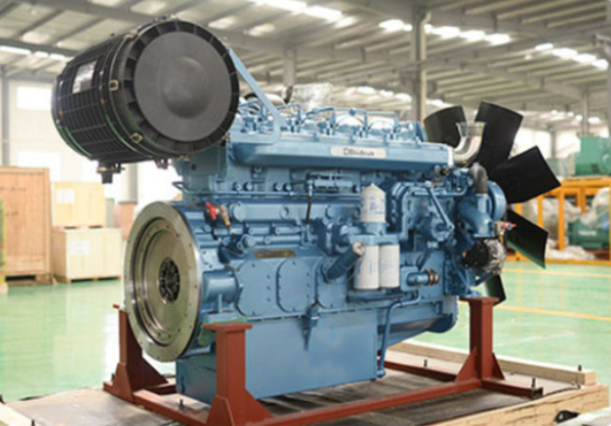 500kw/625kva di primato Baudouin generatore diesel set 2 anni di garanzia globale 50hz 400v/415v