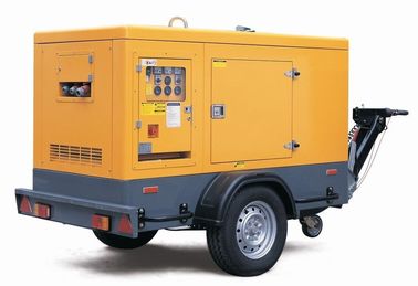 48KW generatore diesel montato rimorchio, 4 generatore silenzioso di PERKINS del cilindro del colpo 4
